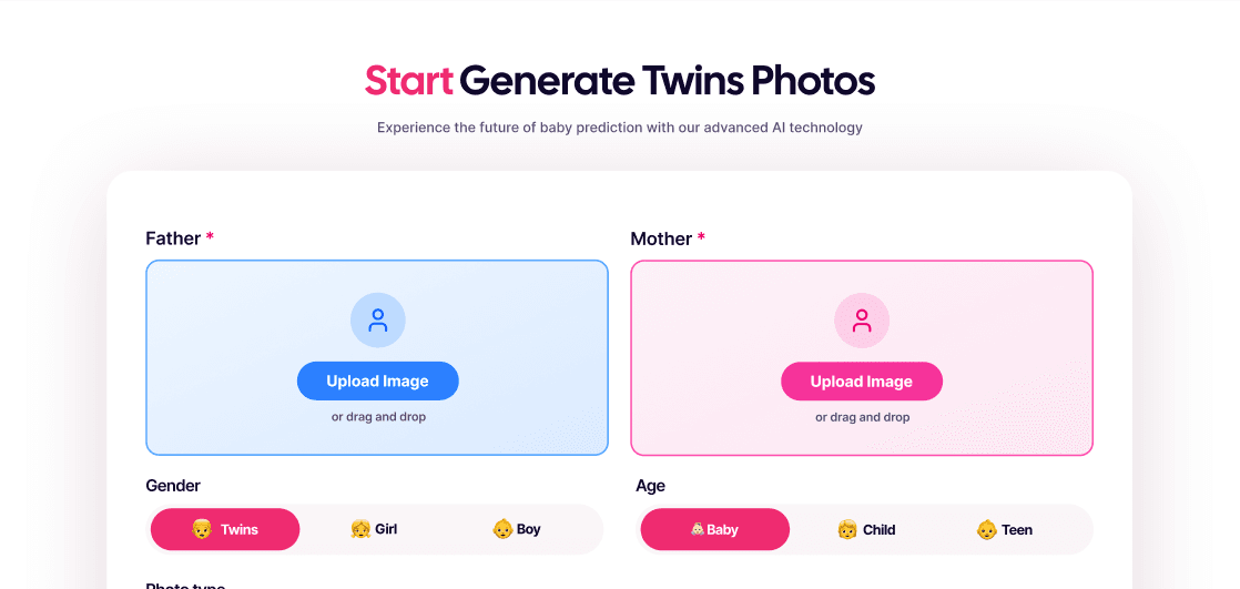AI twins generator