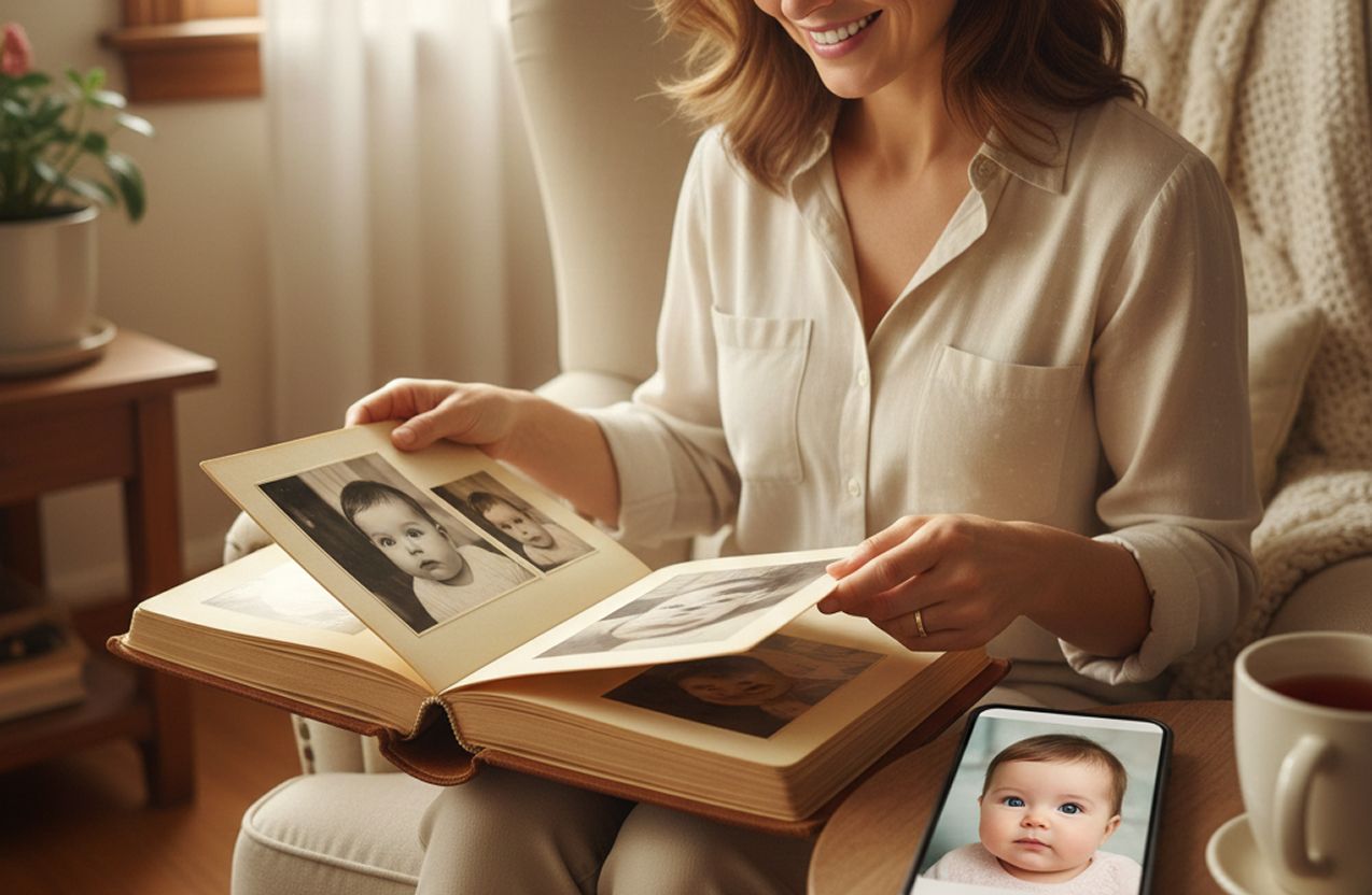 AI Baby Face generation for connection