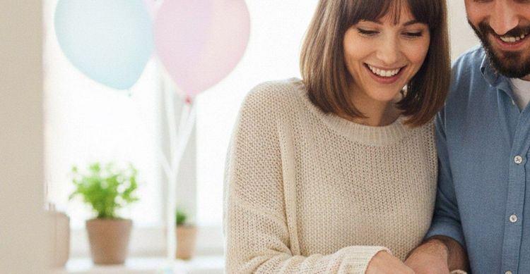 Gender Reveal zu Hause: einfache, gemütliche Ideen