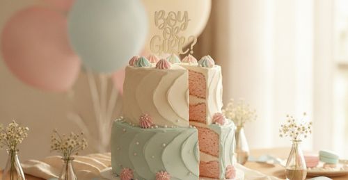 Gender Reveal Torte: 15 Ideen für den Moment