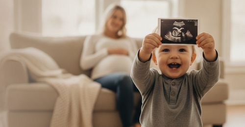 Second Baby Announcement Ideas Starring the Big Sibling